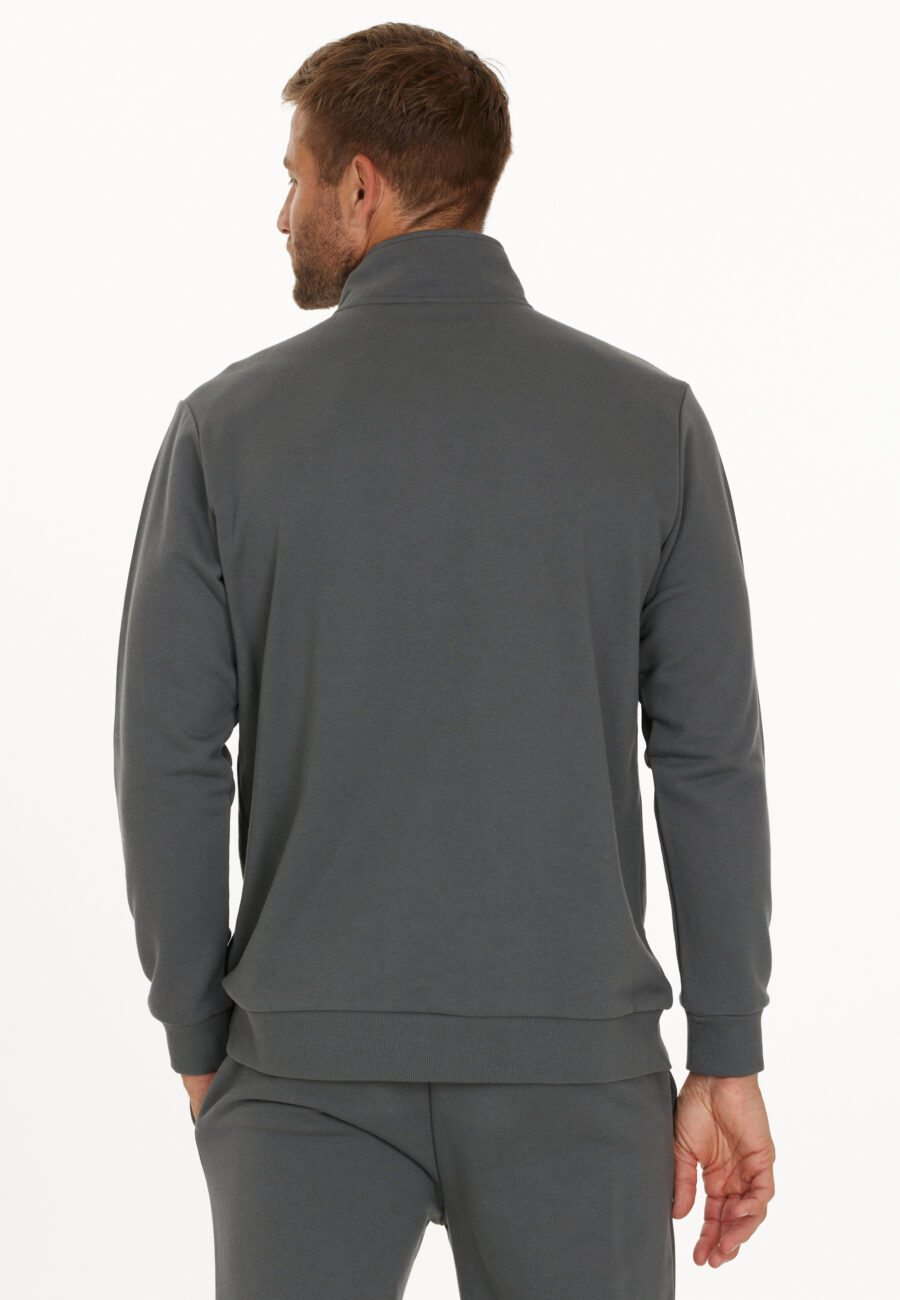 Virtus Hotown Stylish Half Zip Sweatshirt, Dark Shadow - Image 2