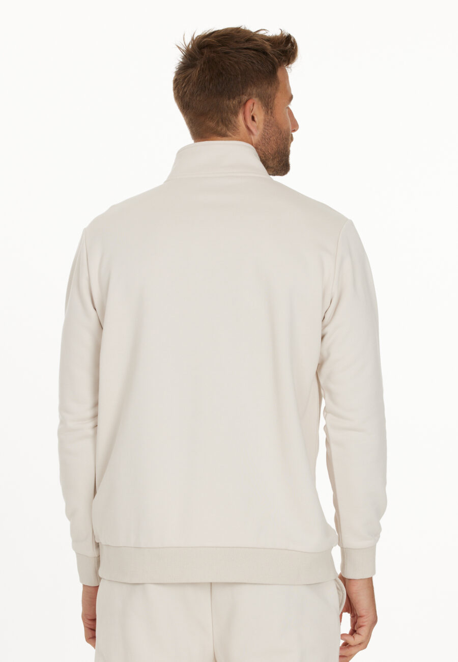 Virtus Hotown Stylish Half Zip Sweatshirt, Moonbeam - Image 2