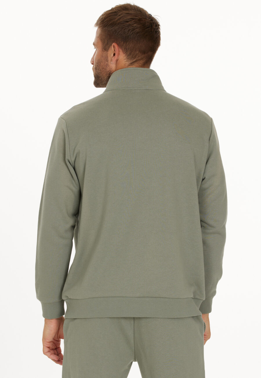 Virtus Hotown Stylish Half Zip Sweatshirt, Smoked Sage - Image 2