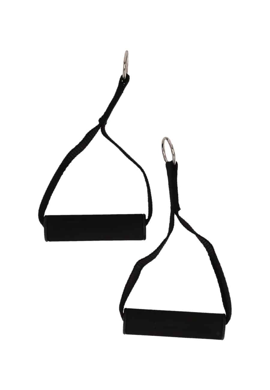 Endurance Resistance Tube Fitness Set, Black - Image 2