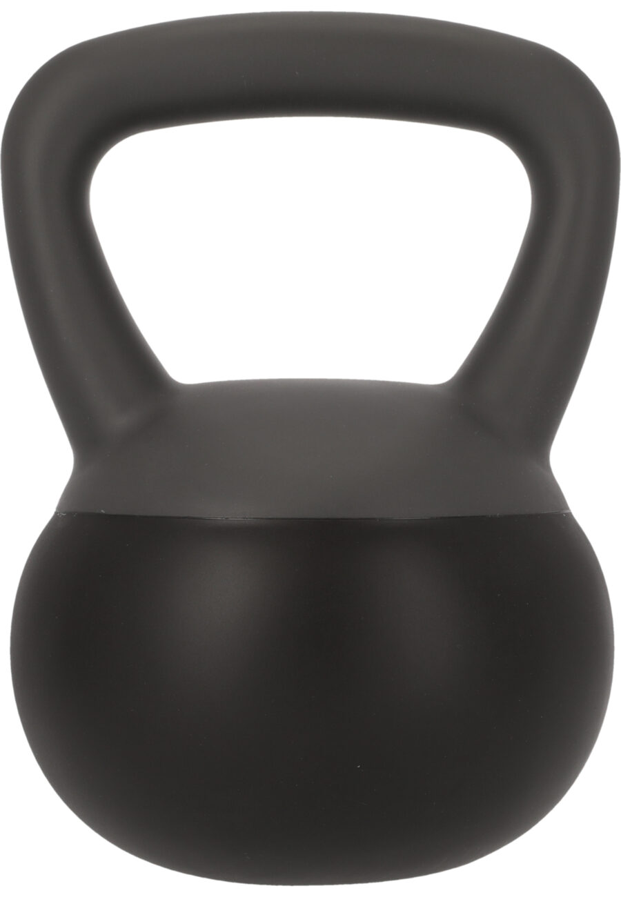 Endurance Soft Silicone 6kg Kettlebell, Frost Gray - Image 3