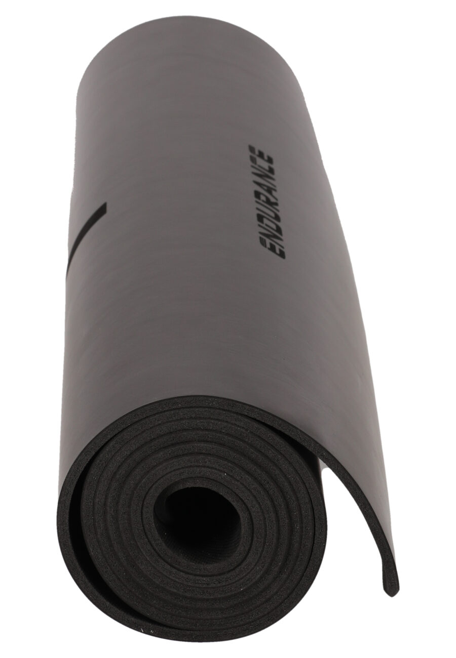 Endurance Premium Rubber Yoga Mat, Black