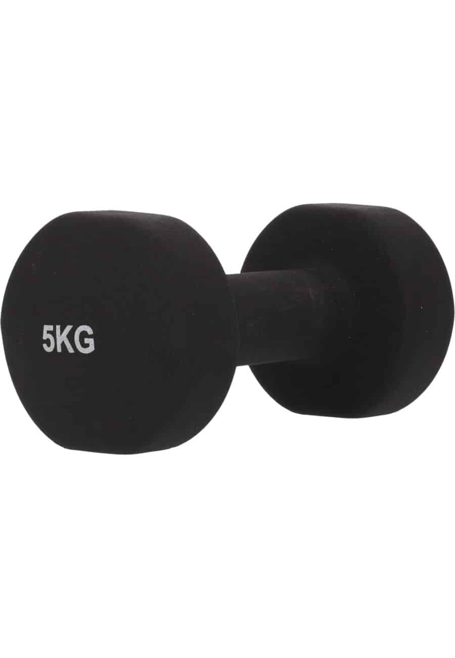 Endurance Dumbbell 5 Kilogram Weight, Black