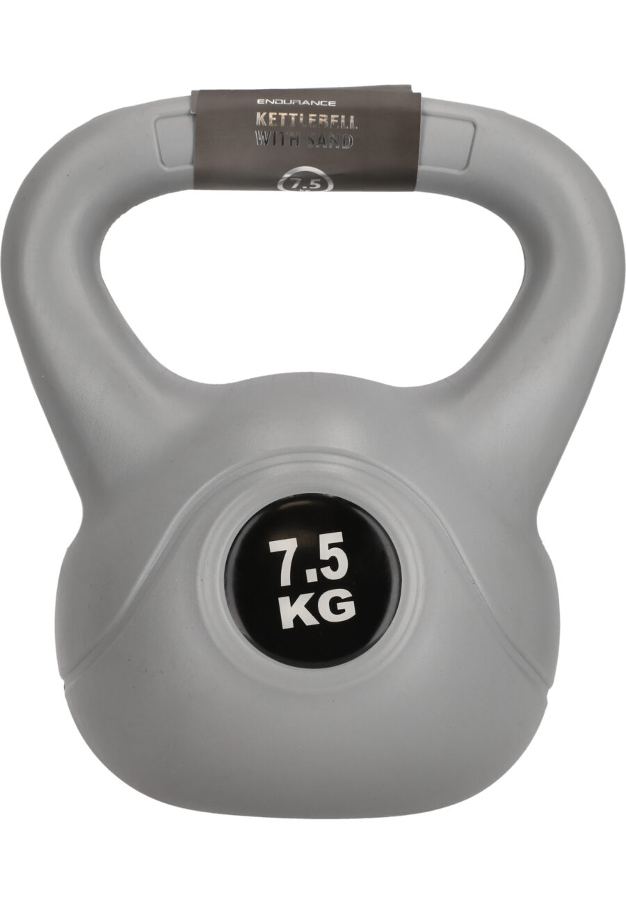 Endurance Kettlebell 7.5 KG Fitness Equipment, Frost Gray - Image 4