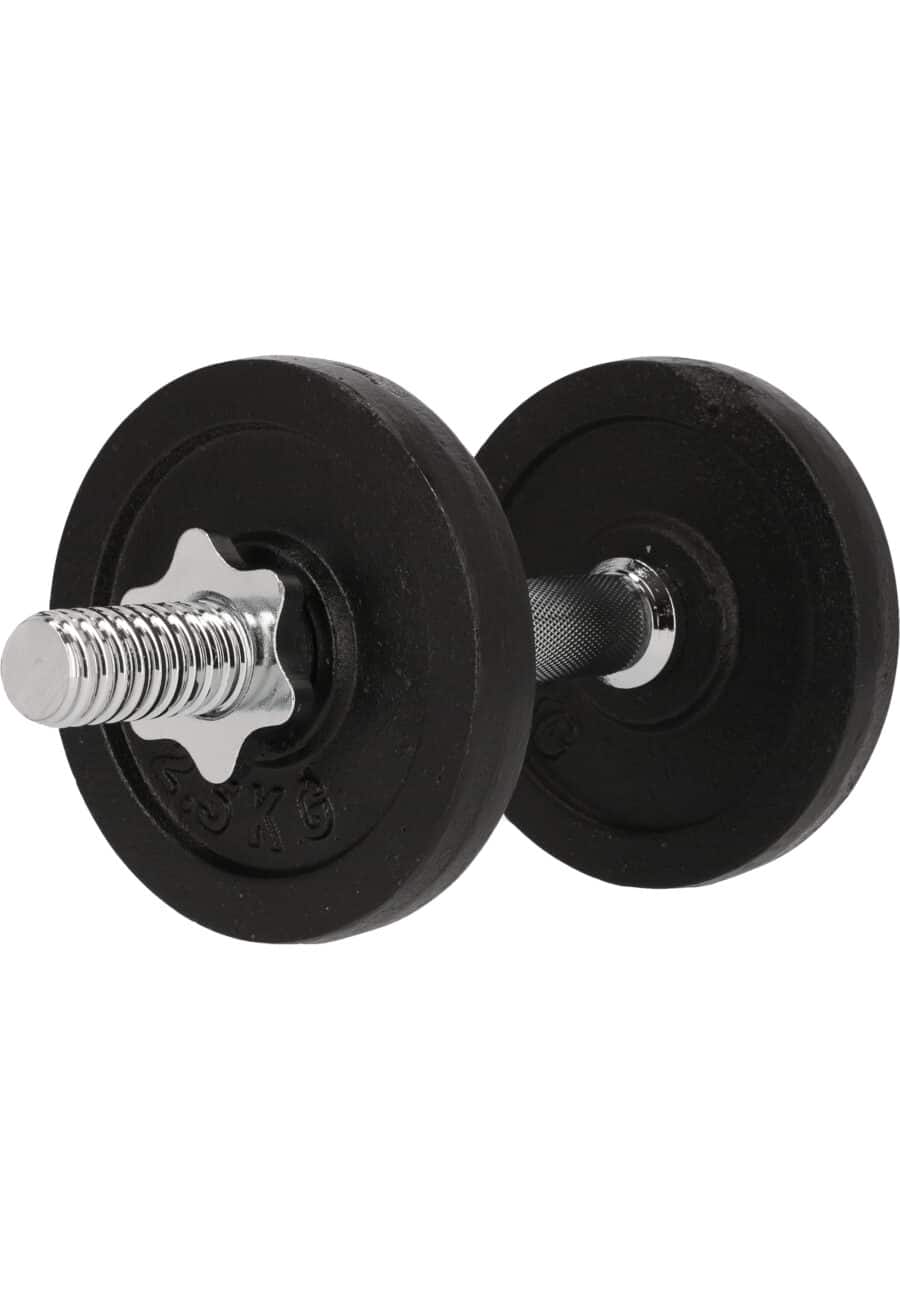 Endurance Fitness Dumbbell 10 kg Set, Black