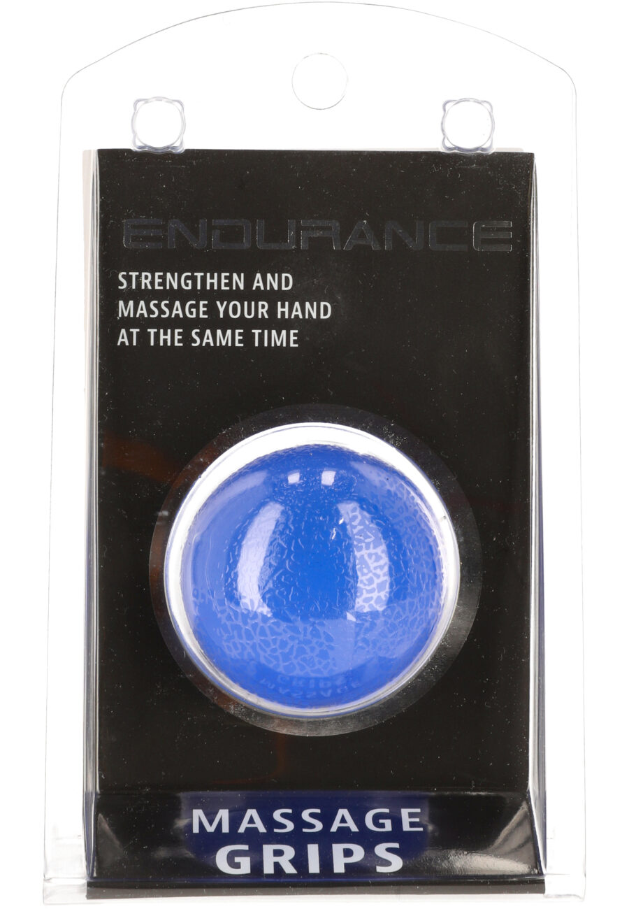 Endurance Massage Grip Soft Fitness Tool, Atomic Blue - Image 2