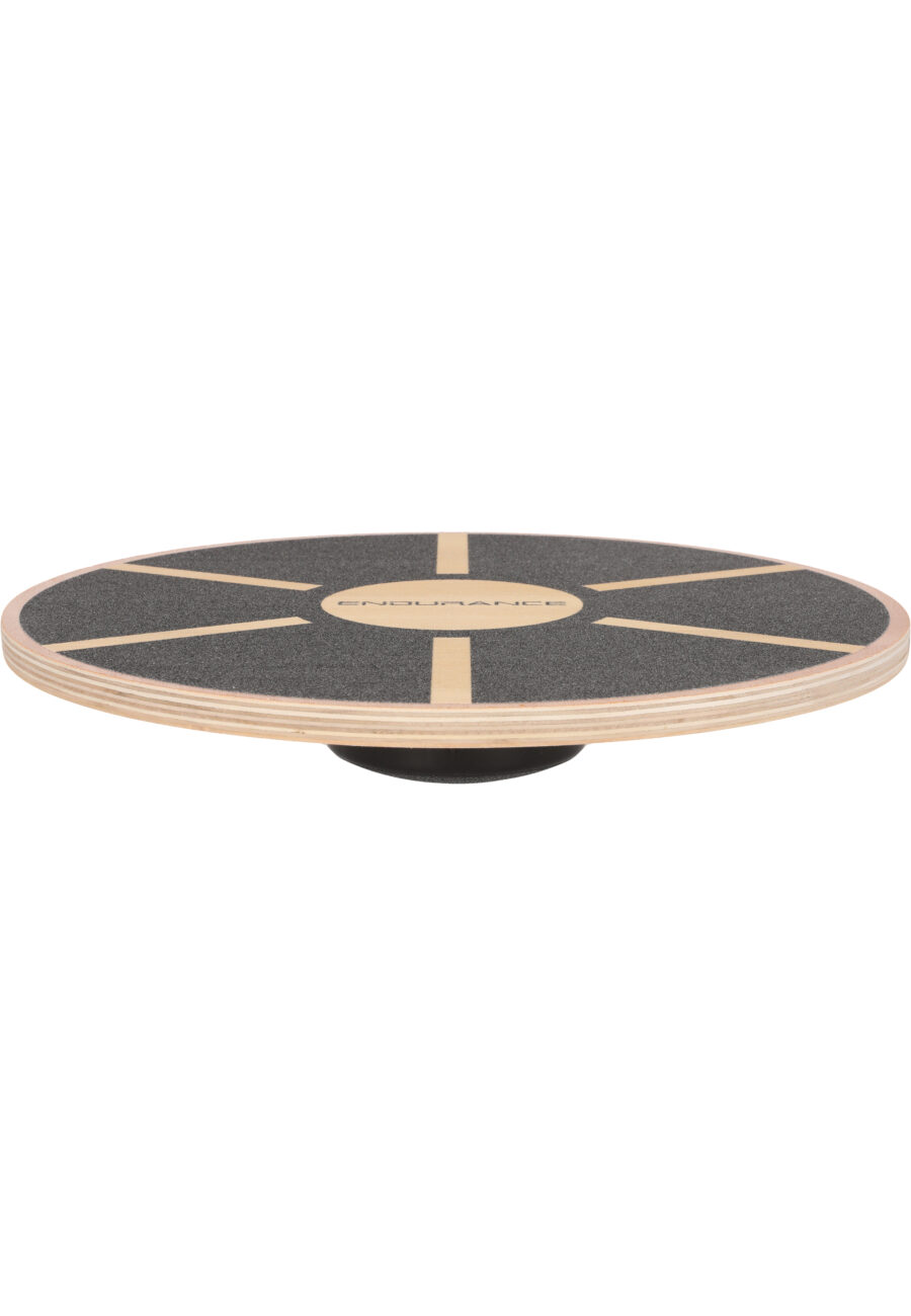 Endurance Wooden Balance Board 39.5 cm, Black
