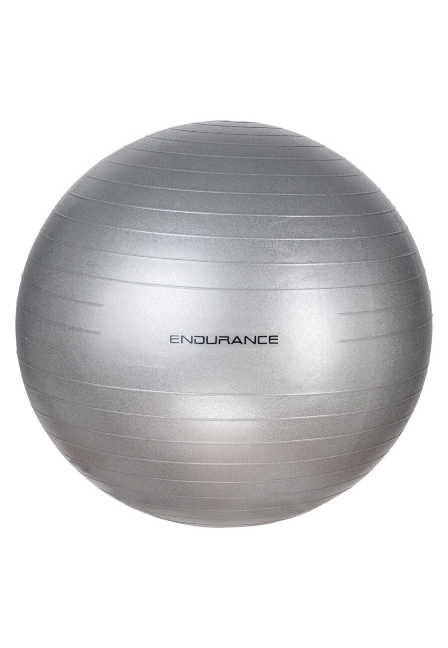 Endurance Fitness Gym Ball 75 CM Anti-Burst, silver