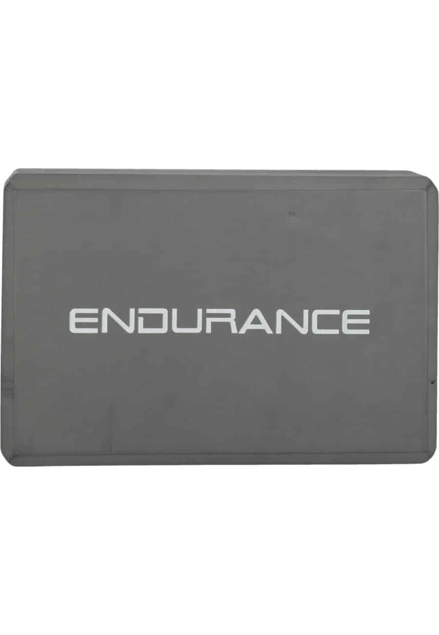Endurance Yoga Brick Solid Support Block, Frost Gray - Image 4