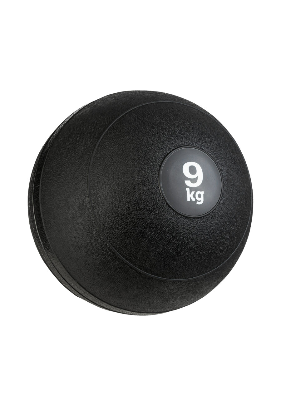 Endurance Slam Ball Heavy-Gauge Fitness Equipment, Black