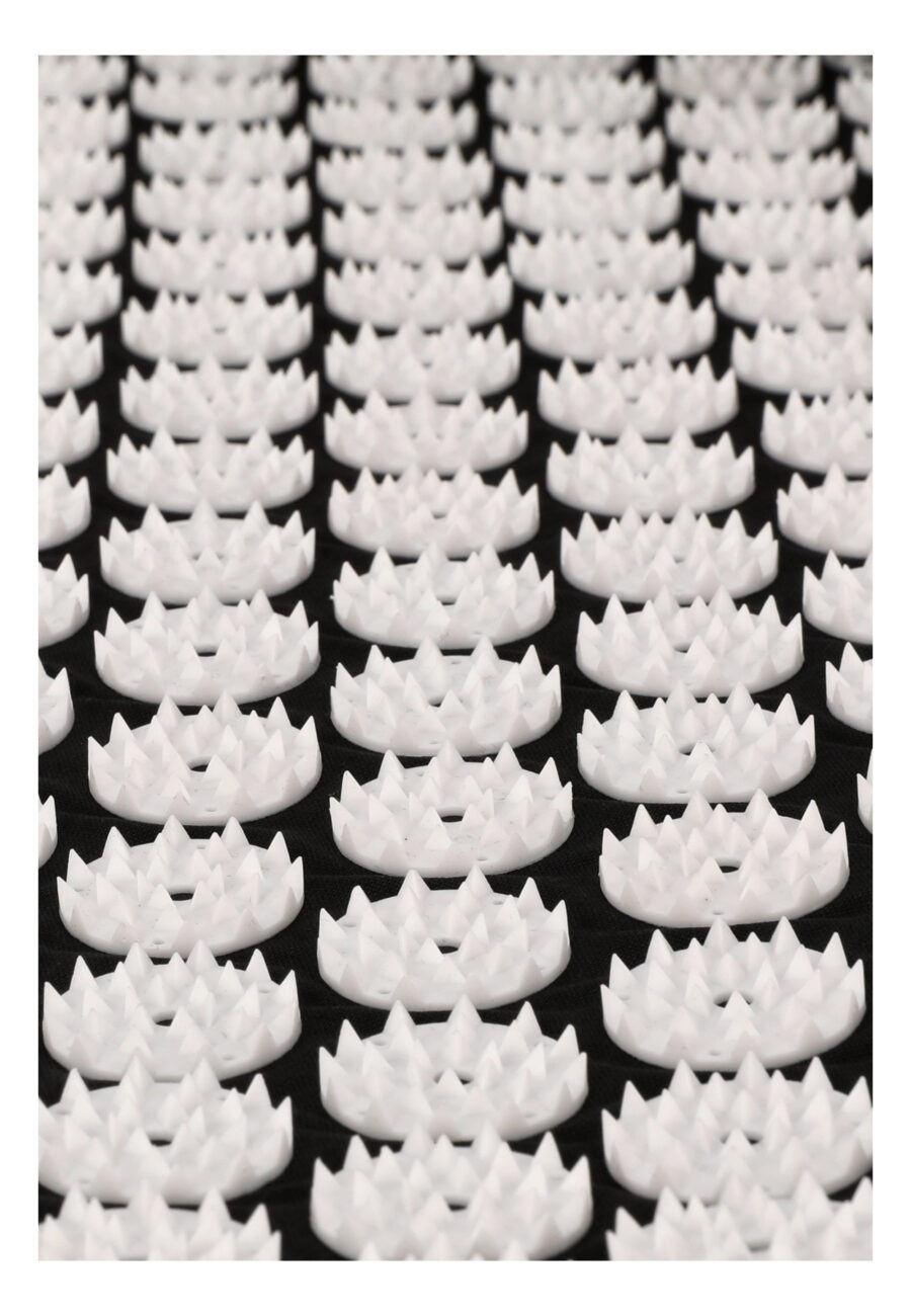 Endurance Acupressure Mat & Pillow Set, Black - Image 3
