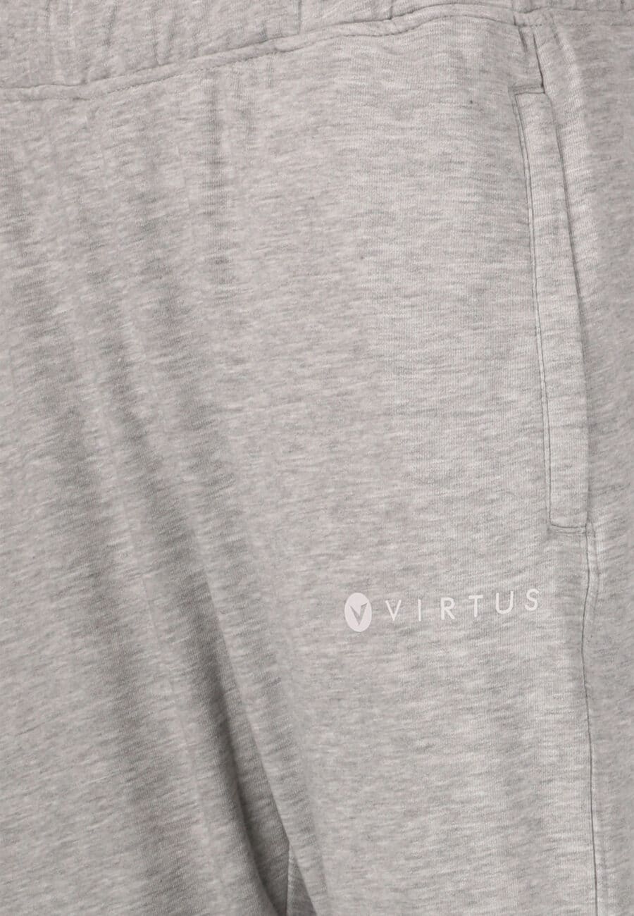 Virtus Kayden Comfortable Sweat Pants, Light Grey Melange - Image 4