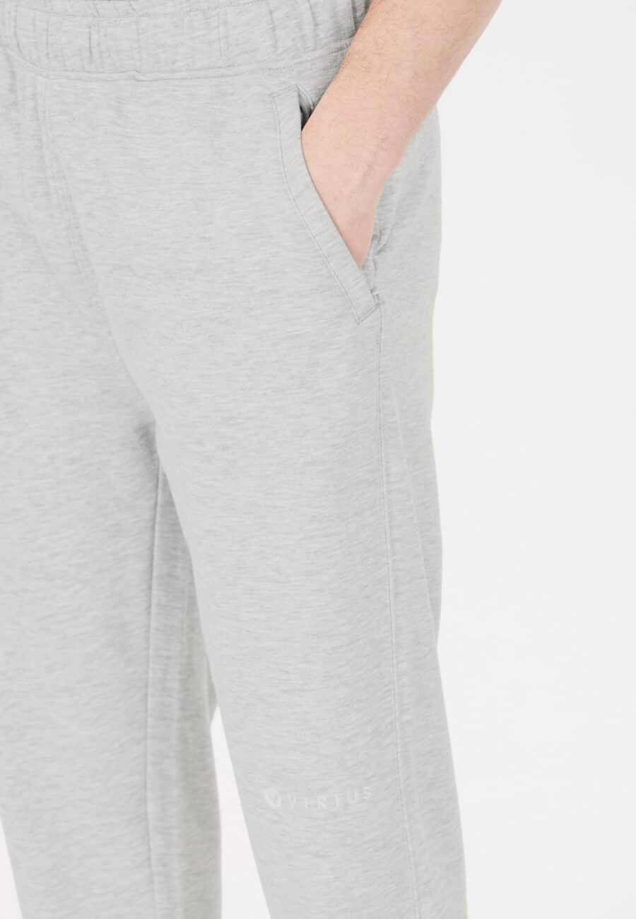 Virtus Kayden Comfortable Sweat Pants, Light Grey Melange