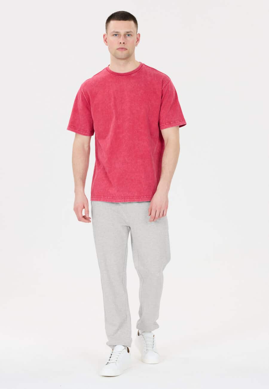Virtus Kayden Comfortable Sweat Pants, Light Grey Melange - Image 7