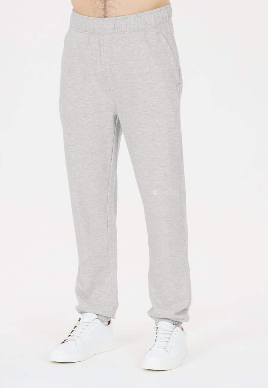 Virtus Kayden Comfortable Sweat Pants, Light Grey Melange - Image 9