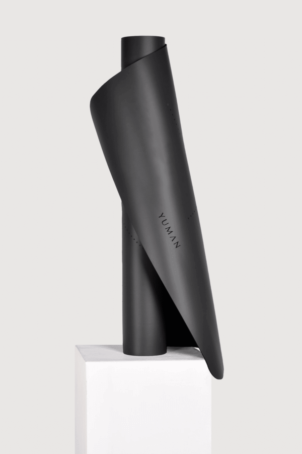 Yuman Yoga Mat Origin 4mm Guides Engraved, Coal