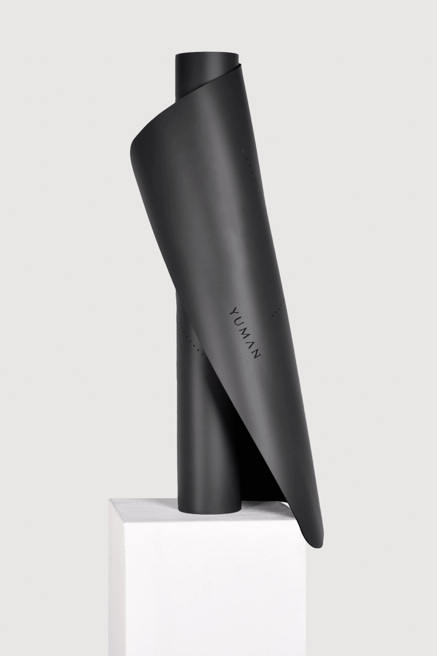 Yuman Yoga Mat Origin 4mm Guides Engraved, Coal