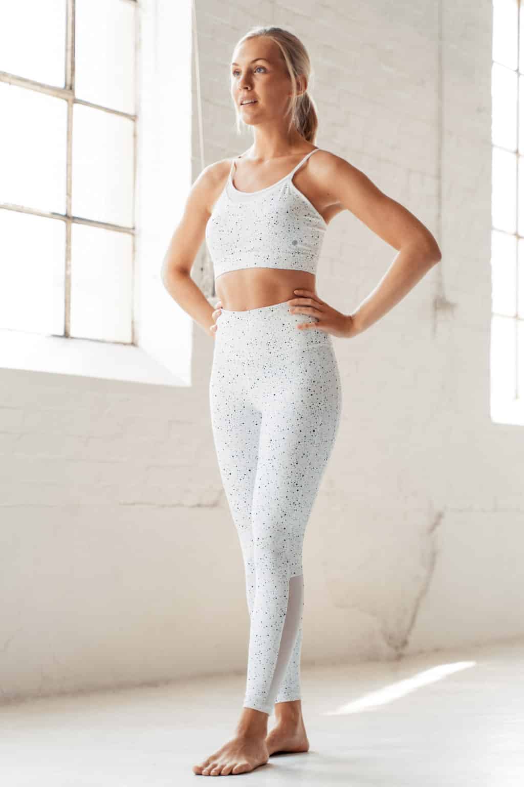 Athlecia Amouer Tights, White - Image 2