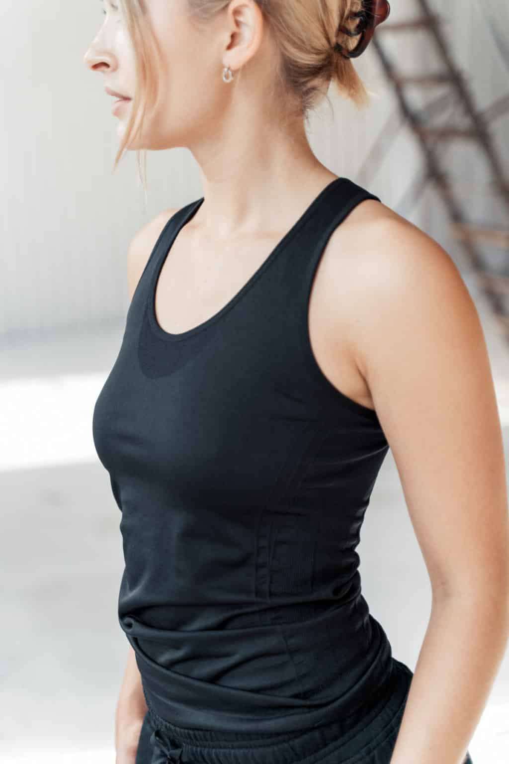Athlecia Karolina Seamless Top, Black - Image 13