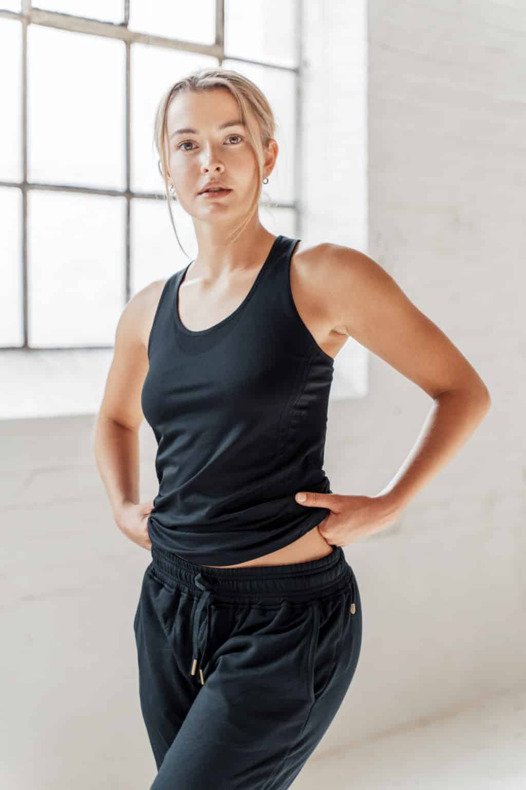 Athlecia Karolina Seamless Top, Black - Image 11