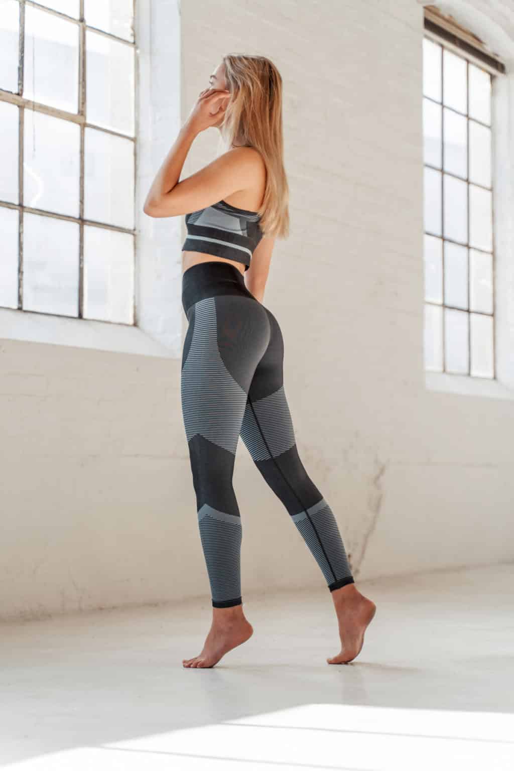 Athlecia Semarine Tights, Dark Grey - Image 10