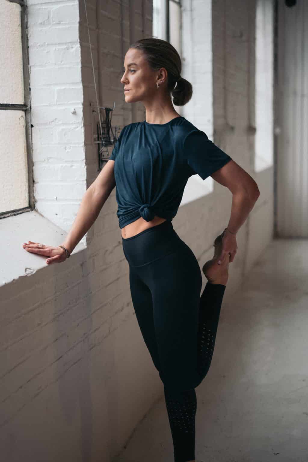 Athlecia Lizzy T-shirt, Dark Sapphire - Image 7