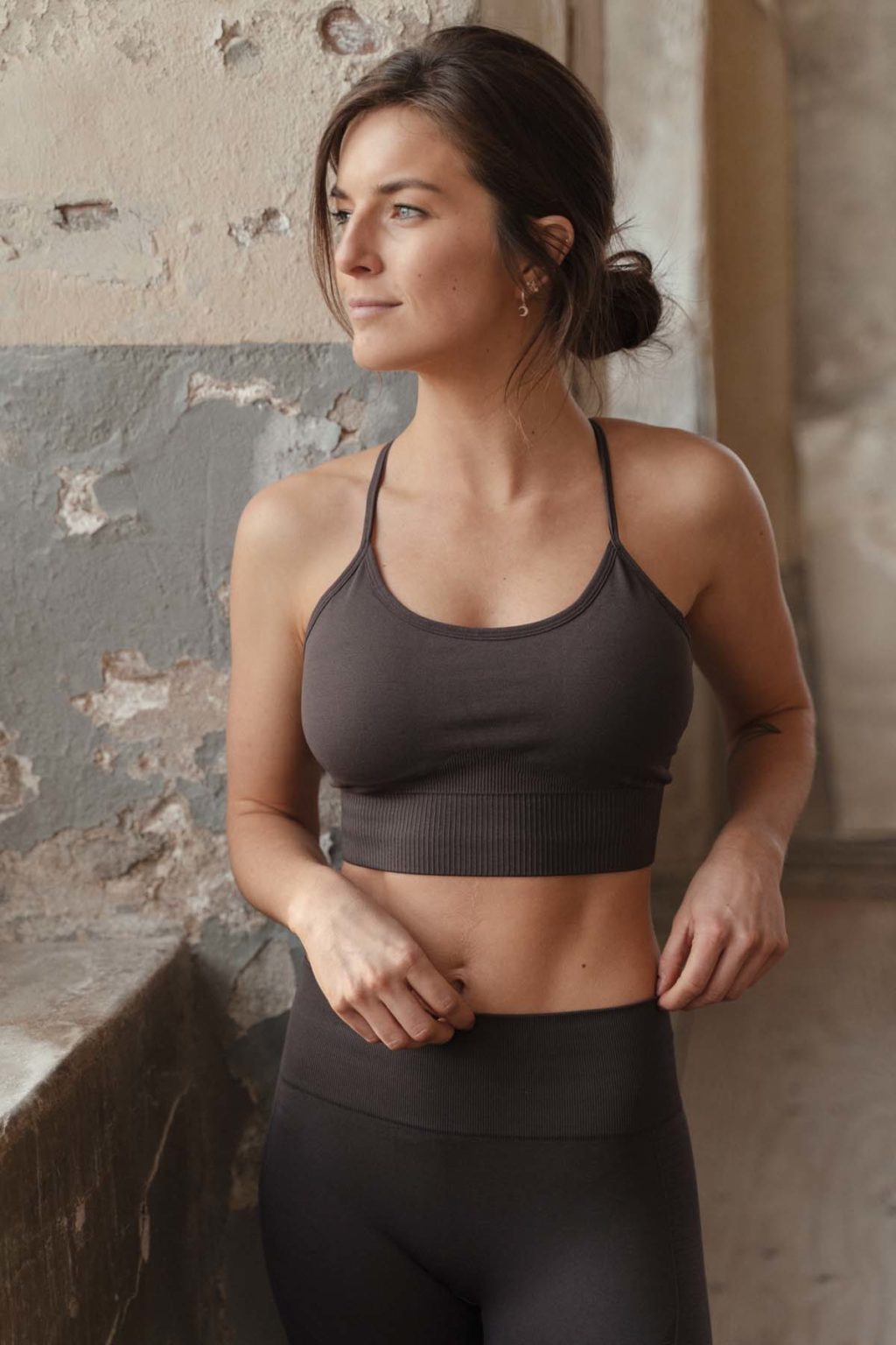 Athlecia Foan Sports Bra, Deep Shale