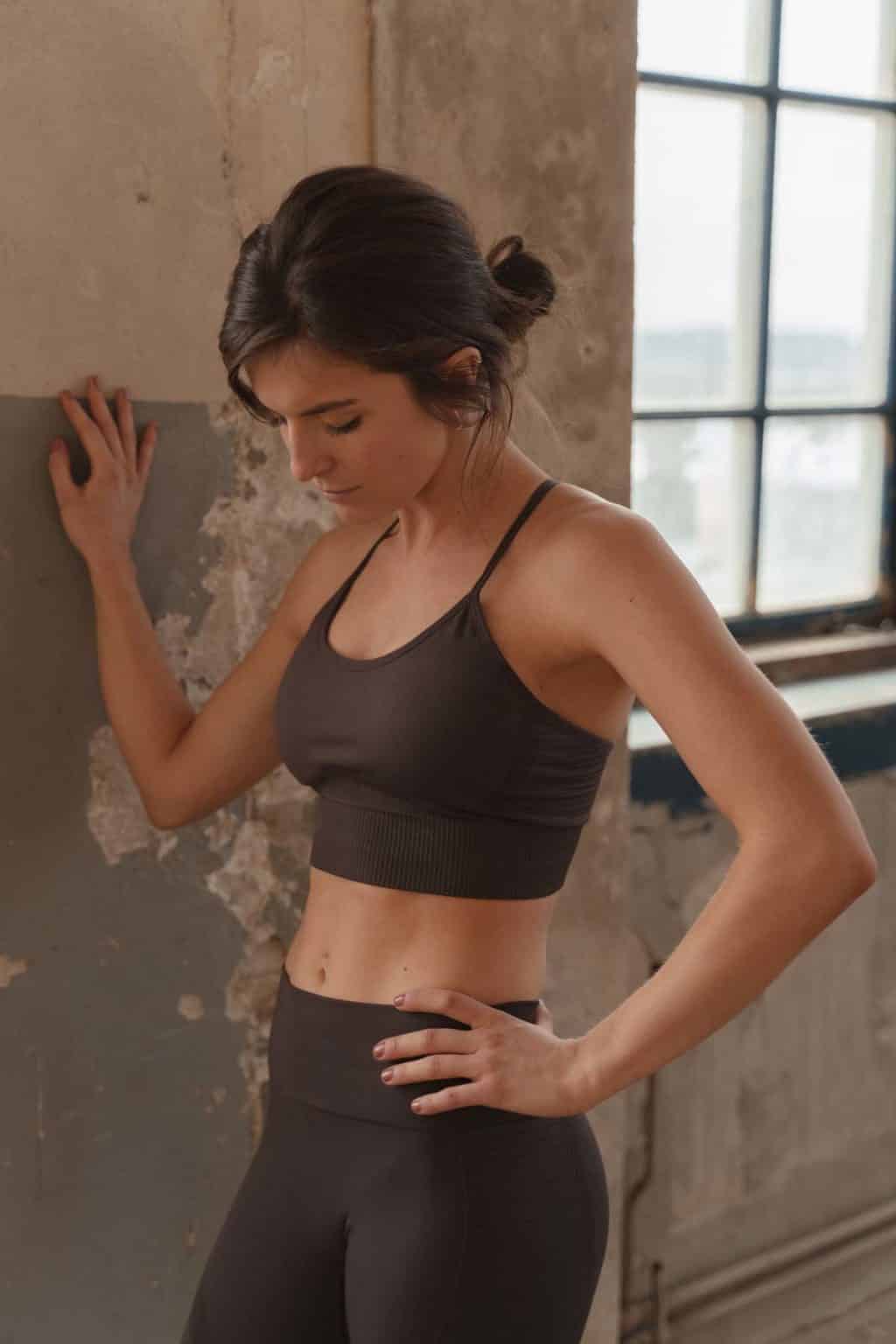 Athlecia Foan Sports Bra, Deep Shale - Image 6