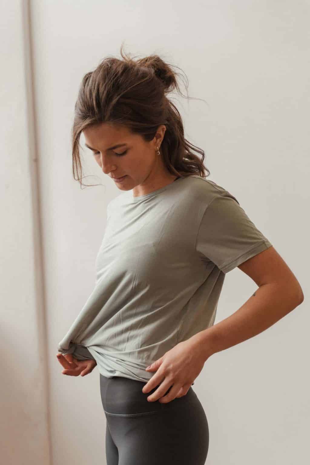 Athlecia Lizzy T-Shirt, Slate Gray - Image 3