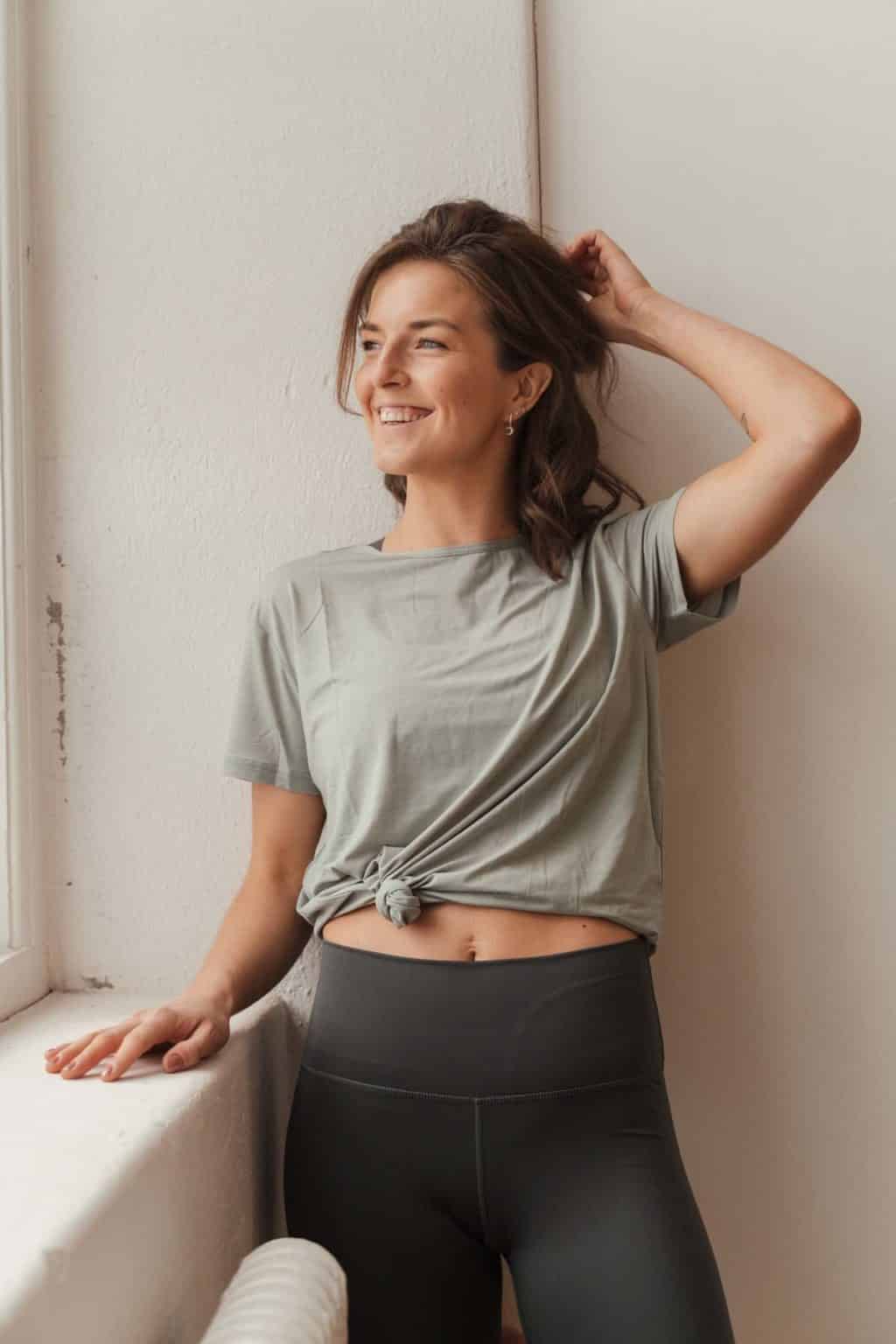 Athlecia Lizzy T-Shirt, Slate Gray - Image 8