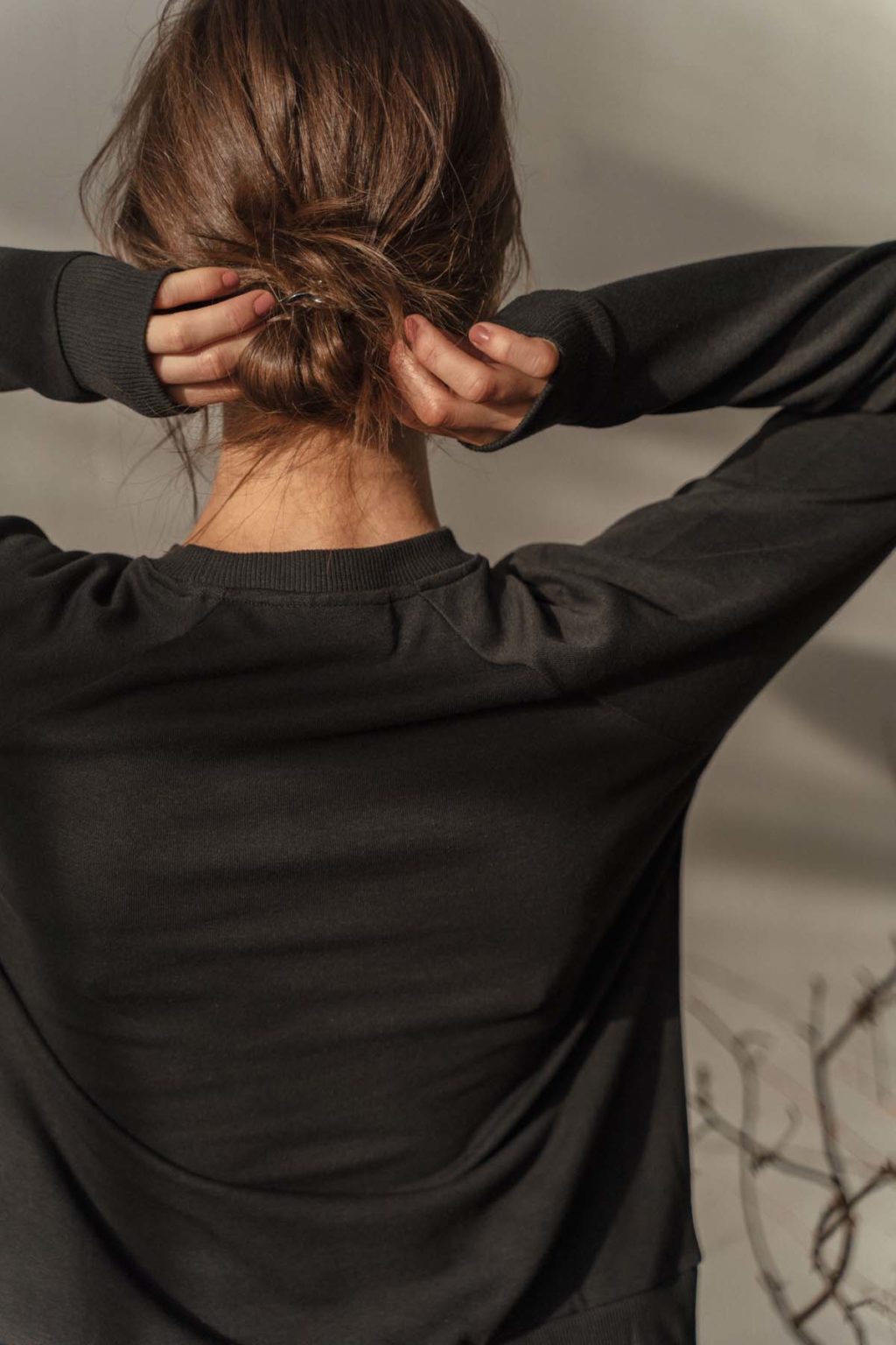 Athlecia Niary Soft Comfy Sweater, Black - Image 5