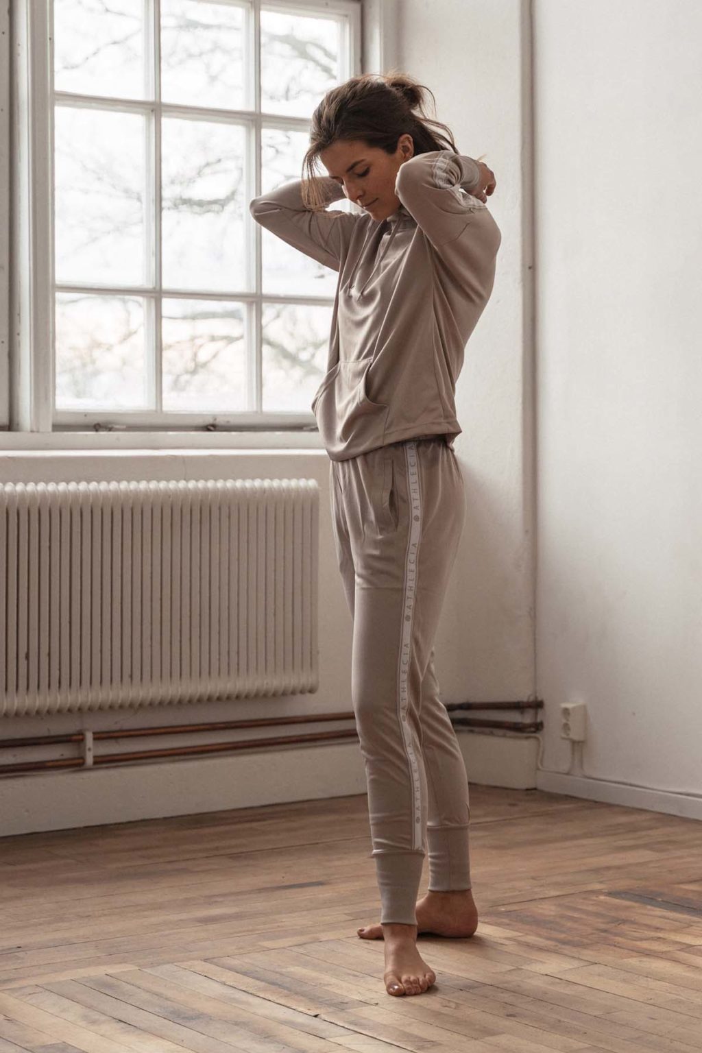 Athlecia Sella Sweatpants, Chateau Rose - Image 3