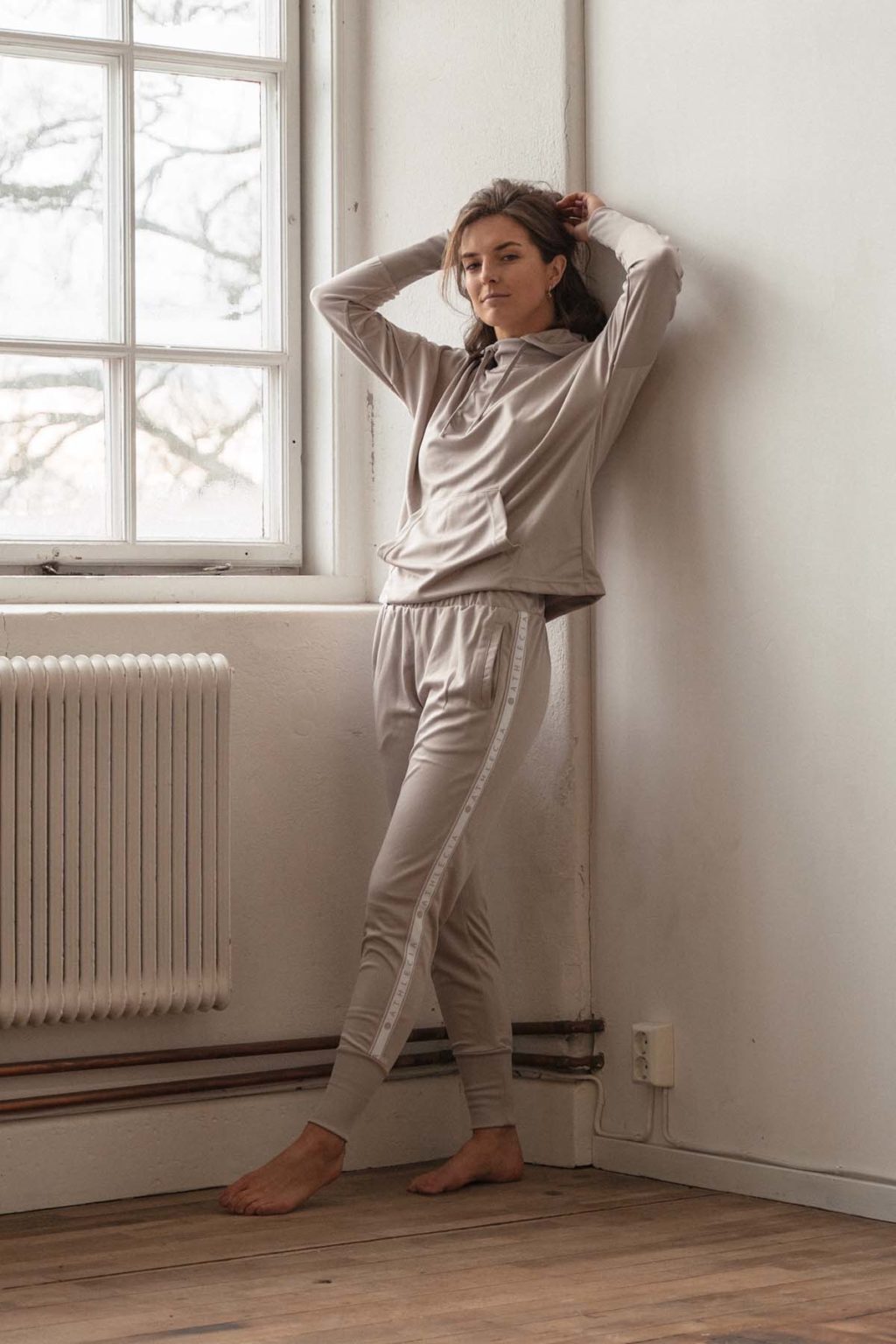 Athlecia Sella Sweatpants, Chateau Rose - Image 8