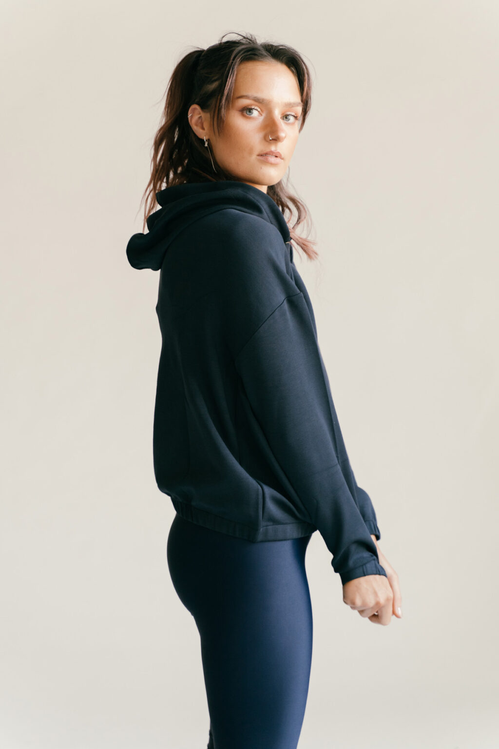 Athlecia Namier Hoodie, Dark Sapphire - Image 5