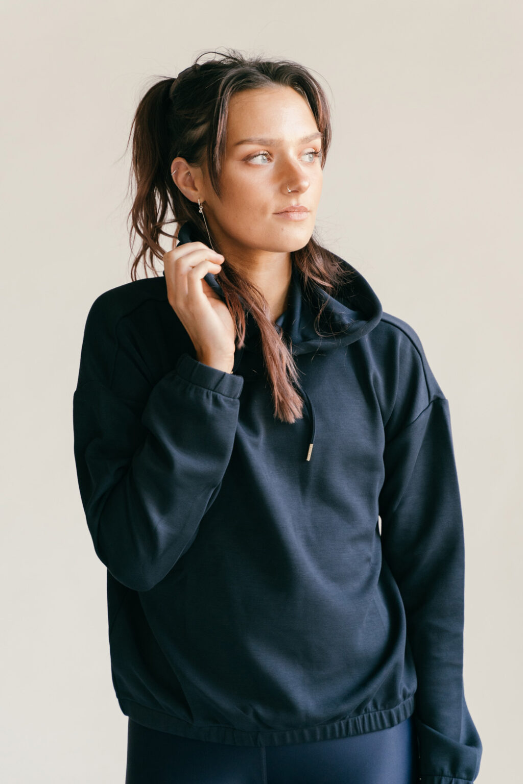 Athlecia Namier Hoodie, Dark Sapphire