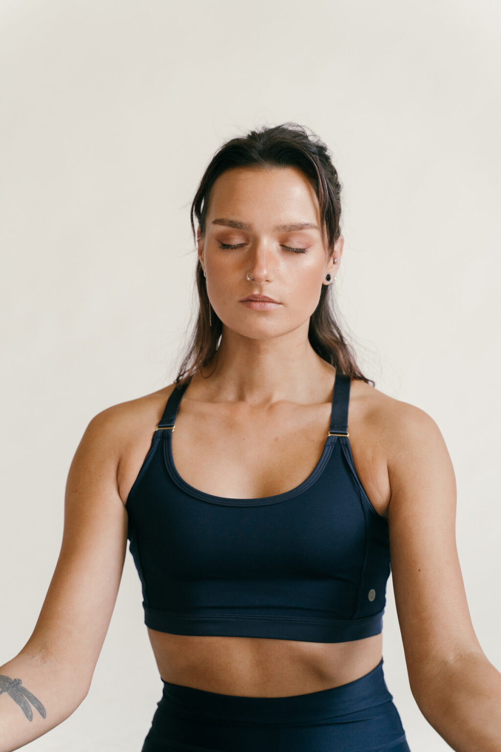 Athlecia Sasha Sports Bra, Dark Sapphire