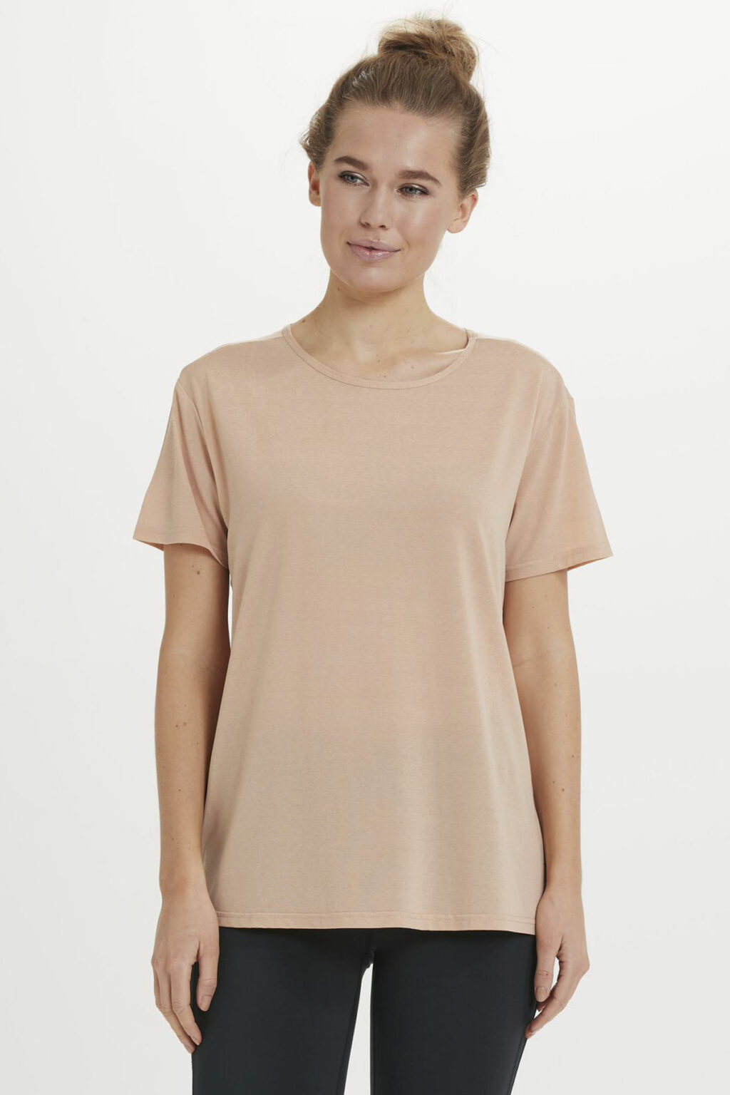 Athlecia Lizzy T-Shirt, Maple Sugar - Image 2