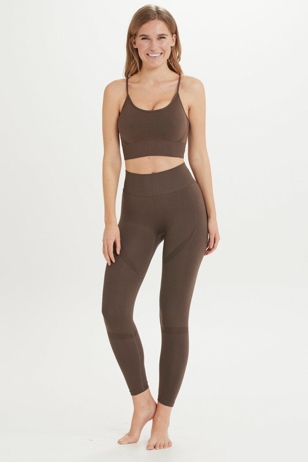 Athlecia Nagar Seamless High Waist Leggings, Bracken