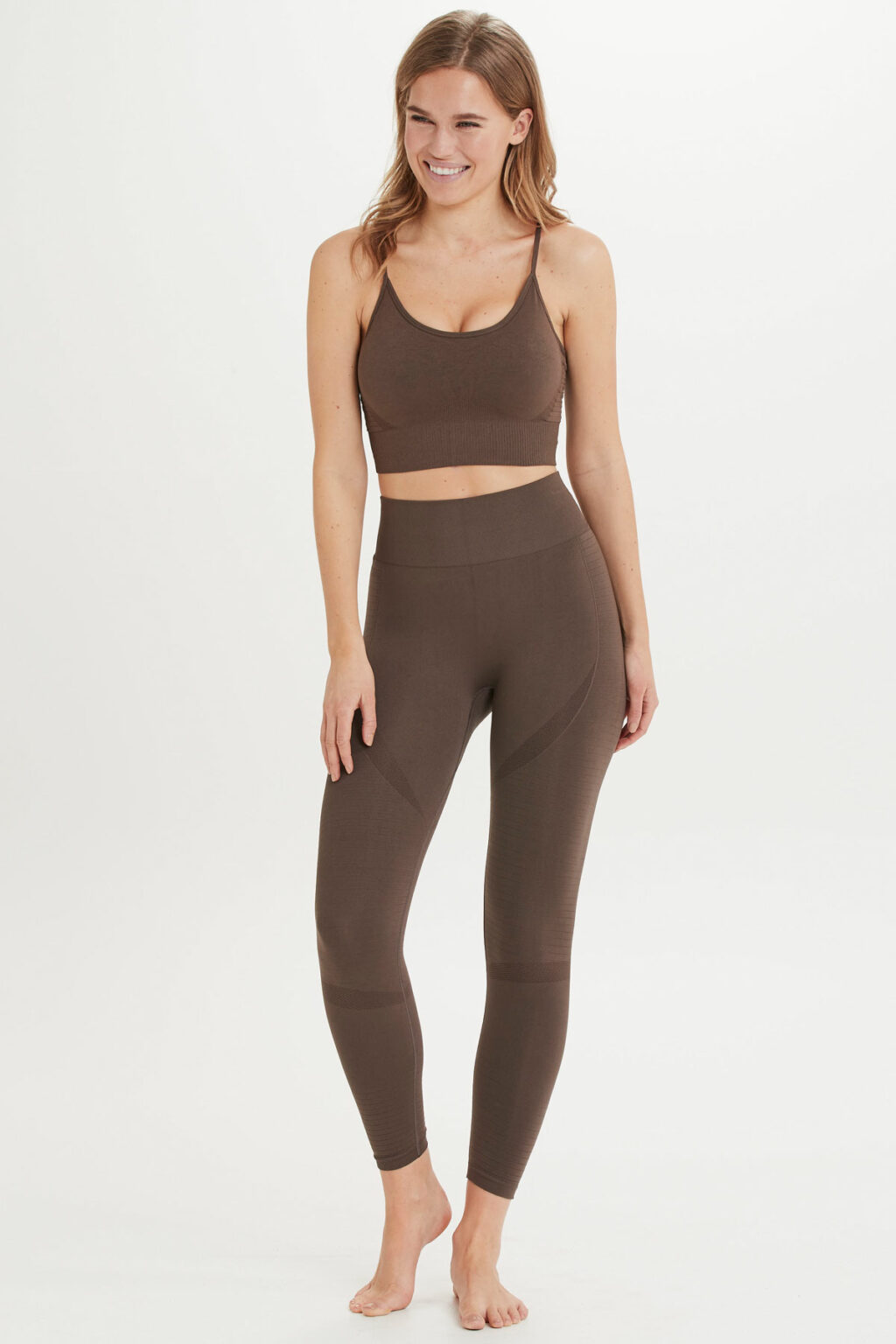Athlecia Foan Sports Bra, Bracken - Image 3