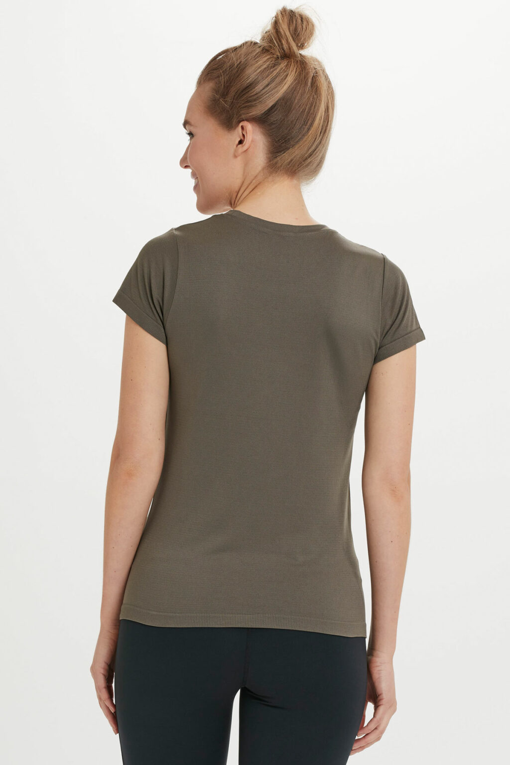 Athlecia Julee Seamless T-Shirt, Olive