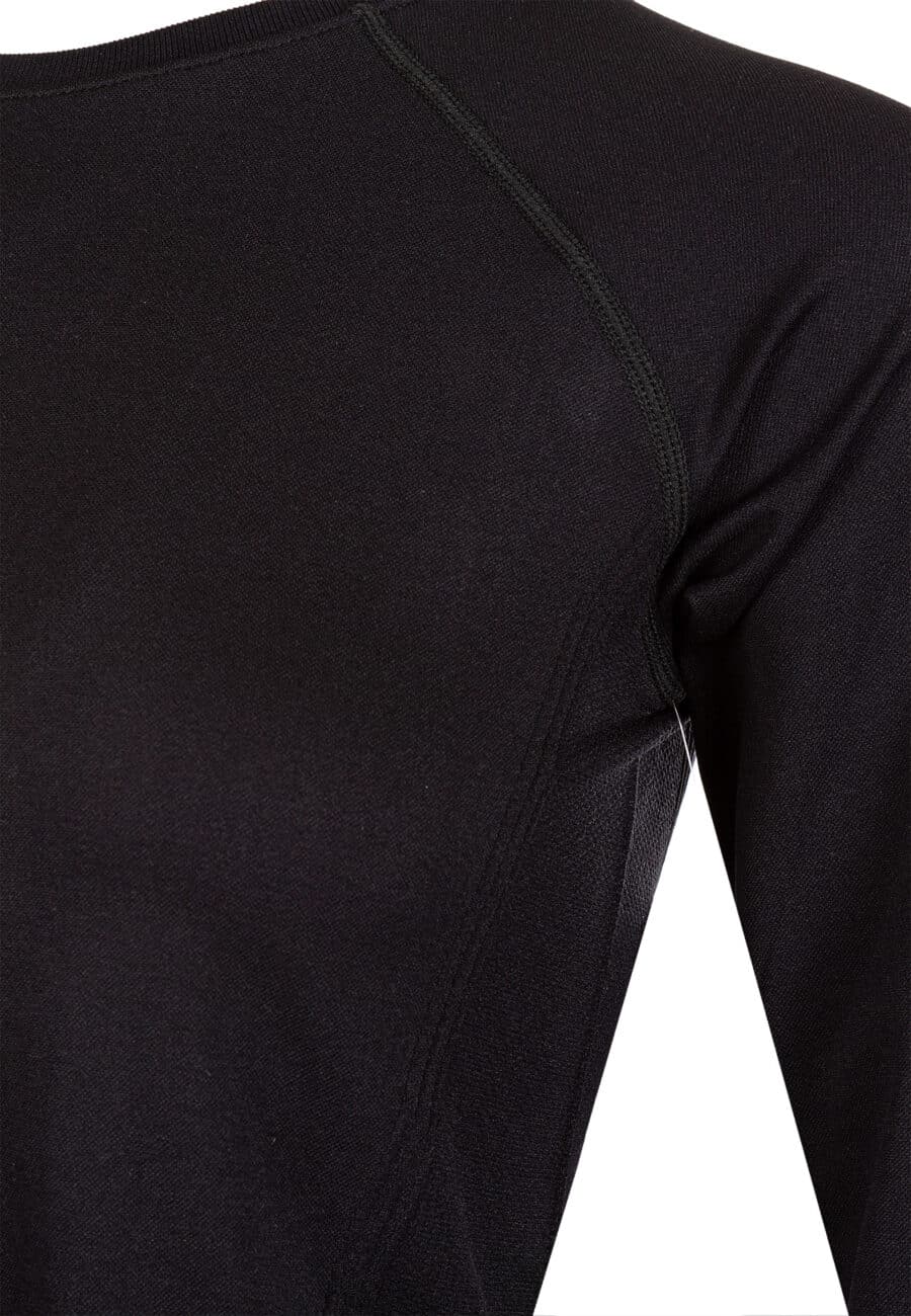 Athlecia Celita Crop Top Long Sleeves, Black - Image 7