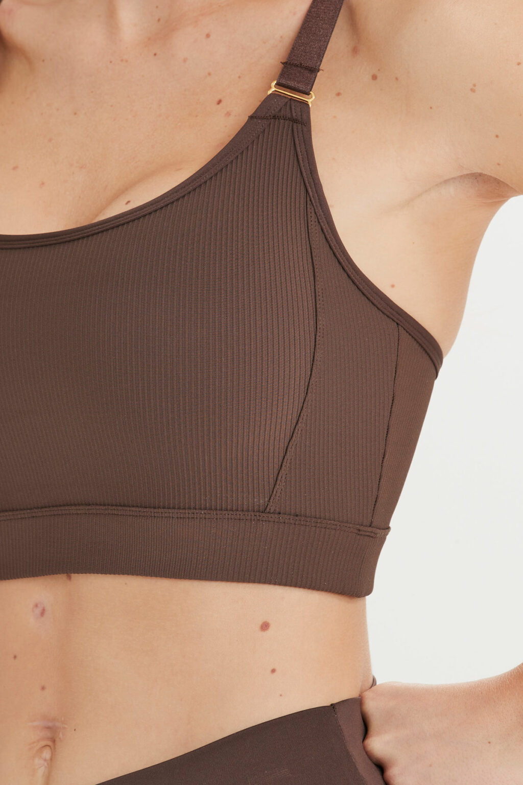 Athlecia Filucca Sports Bra, Bracken - Image 4