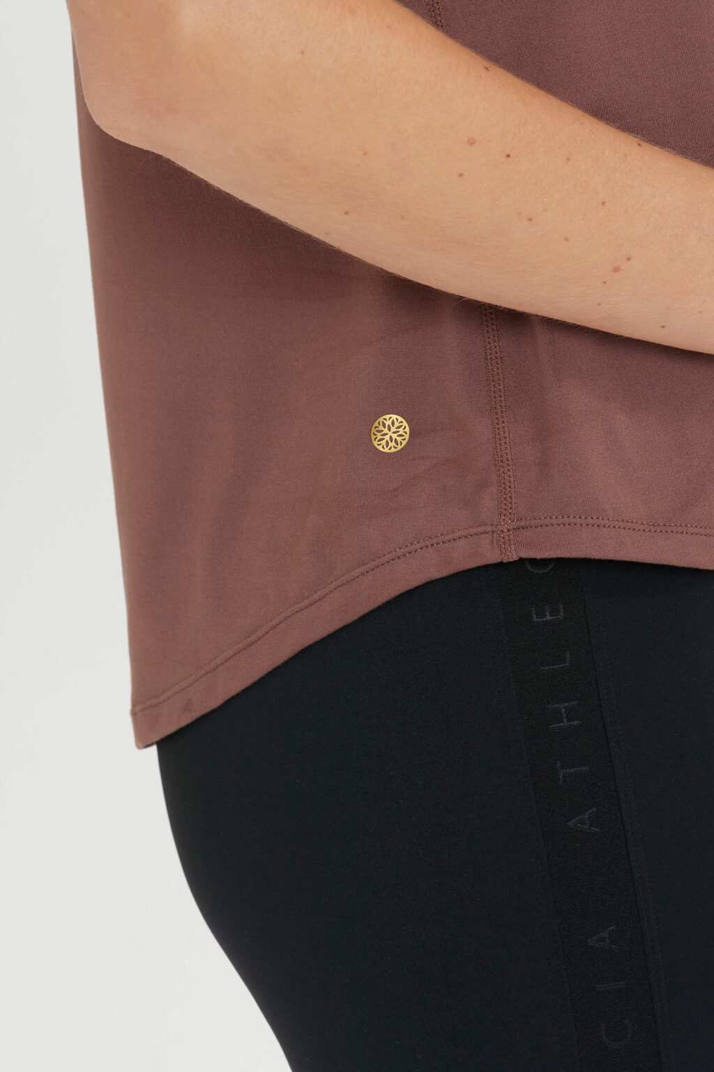Athlecia Gaina Super Soft T-shirt, Burnt Rose - Image 2