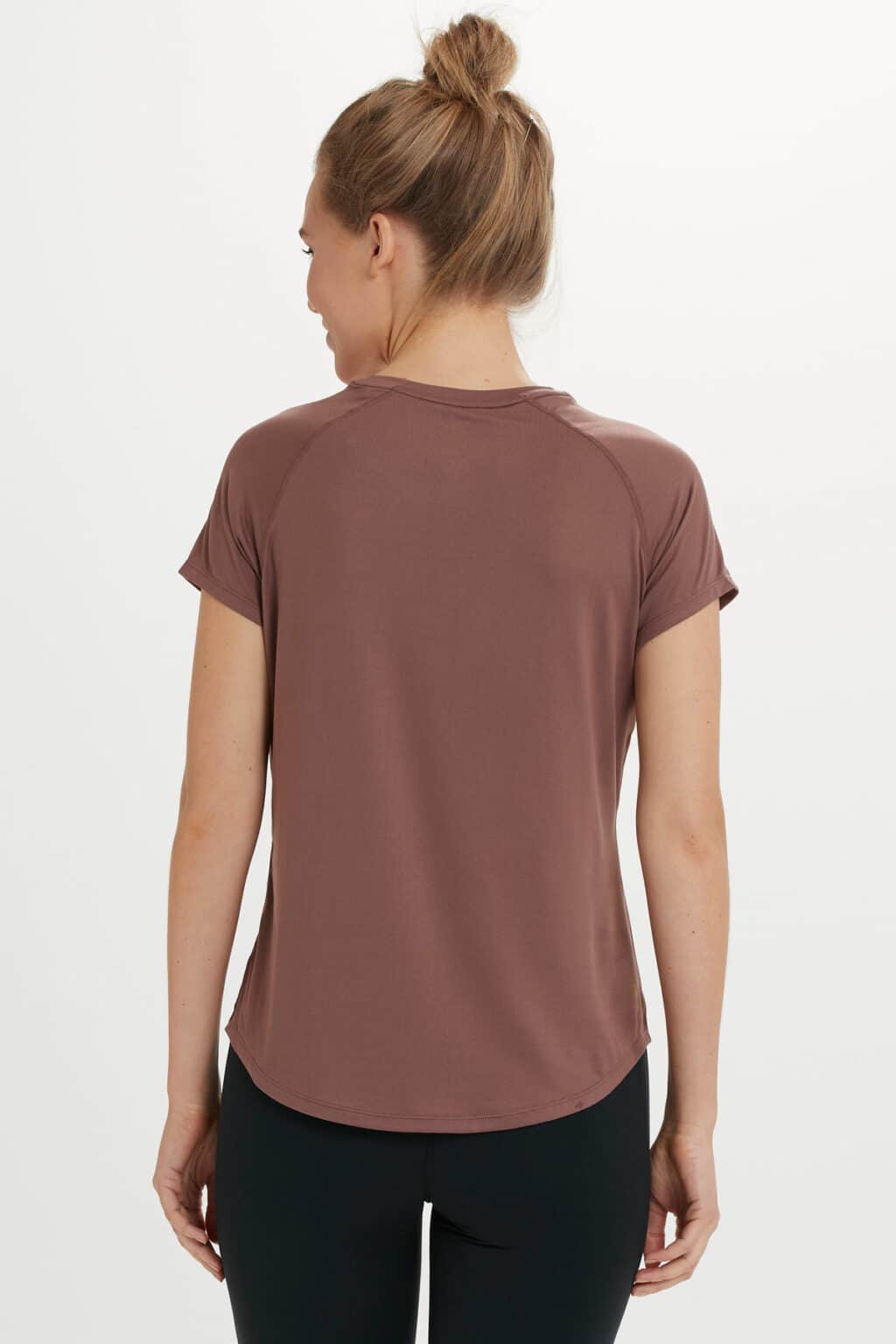 Athlecia Gaina Super Soft T-shirt, Burnt Rose - Image 8