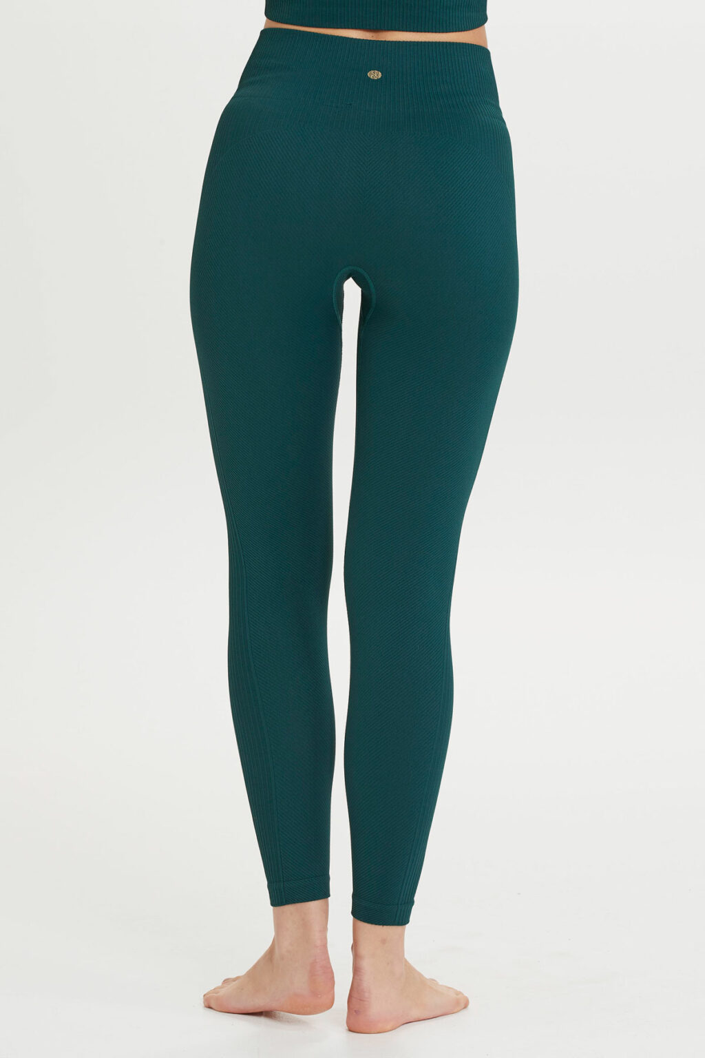 Athlecia Flow Seamless Tights, Marble Green - Image 4
