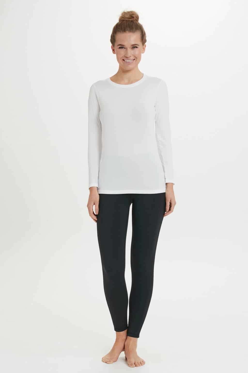 Athlecia Julee Long-Sleeved T-Shirt, White - Image 2
