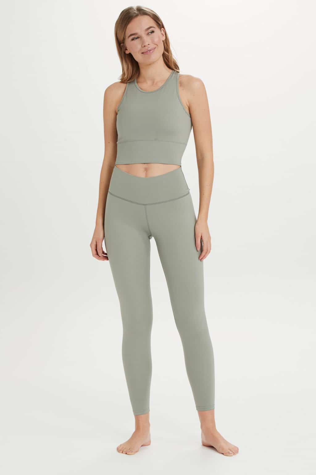 Athlecia Franz Sports Bra, Shadow - Image 5