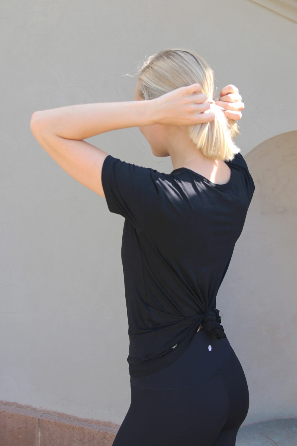 Athlecia Lizzy T-shirt, Black - Image 3