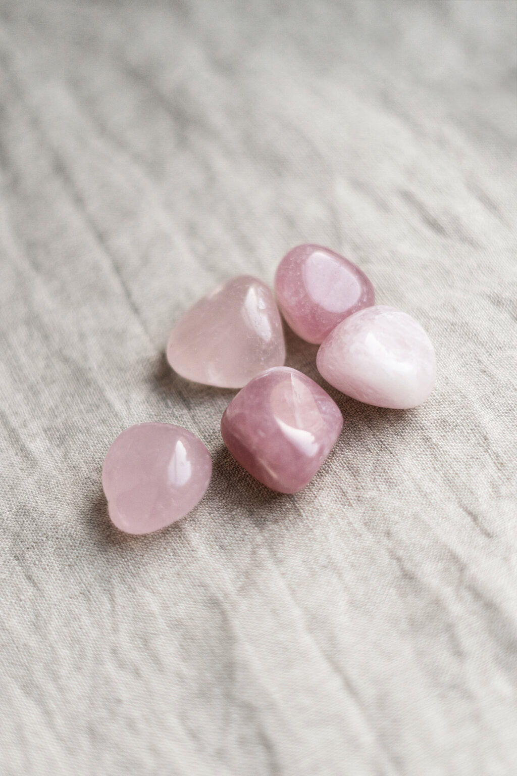 Yuman Crystal Rose Quartz 5-pcs - Image 3