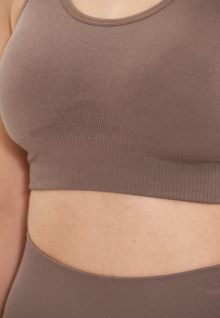 Athlecia Foan Sports Bra, Iron - Image 5